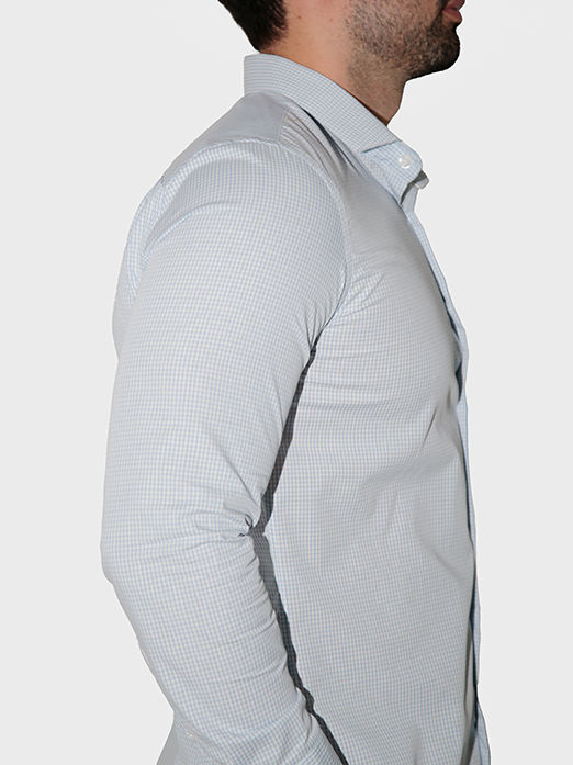 CAMISA MANGA LONGA SUPER SLIM XADREZ