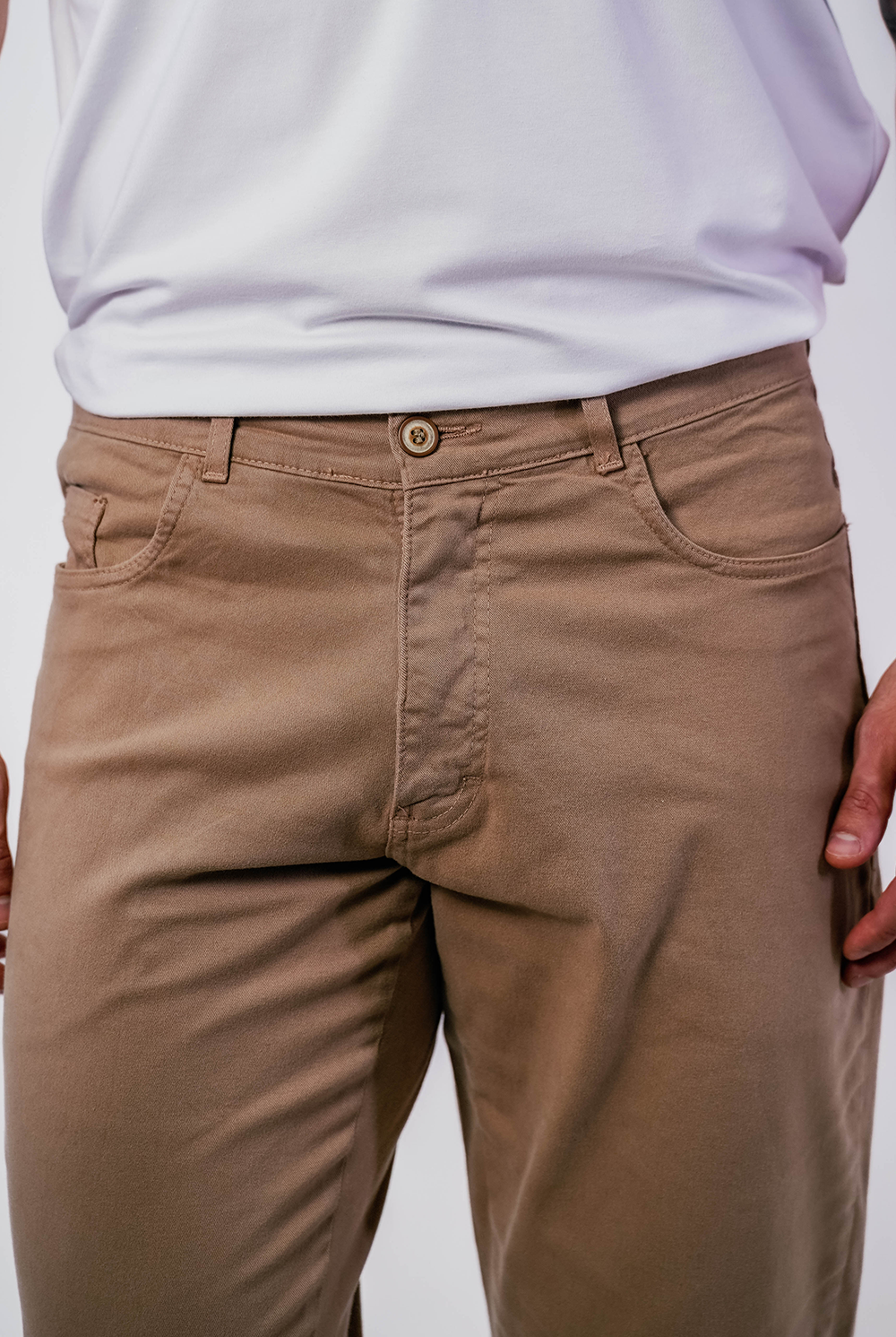 CALÇA SARJA FIVE POCKETS