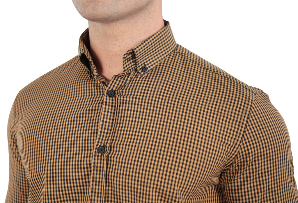 CAMISA SOCIAL SLIM FIT MANGA LONGA XADREZ