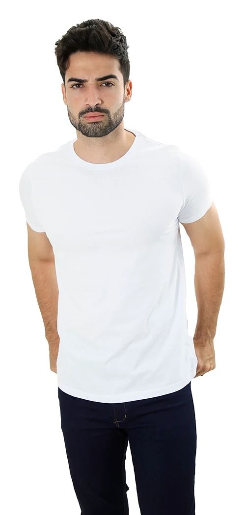 CAMISETA BÁSICA GOLA REDONDA