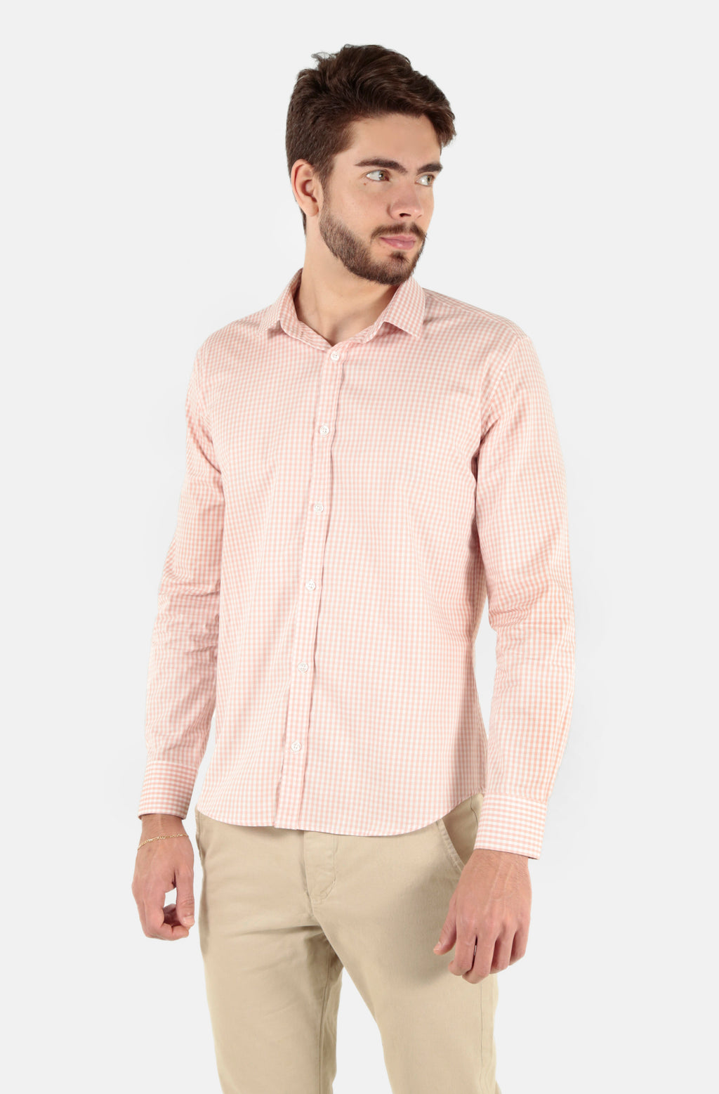 CAMISA SOCIAL SLIM FIT MANGA LONGA XADREZ