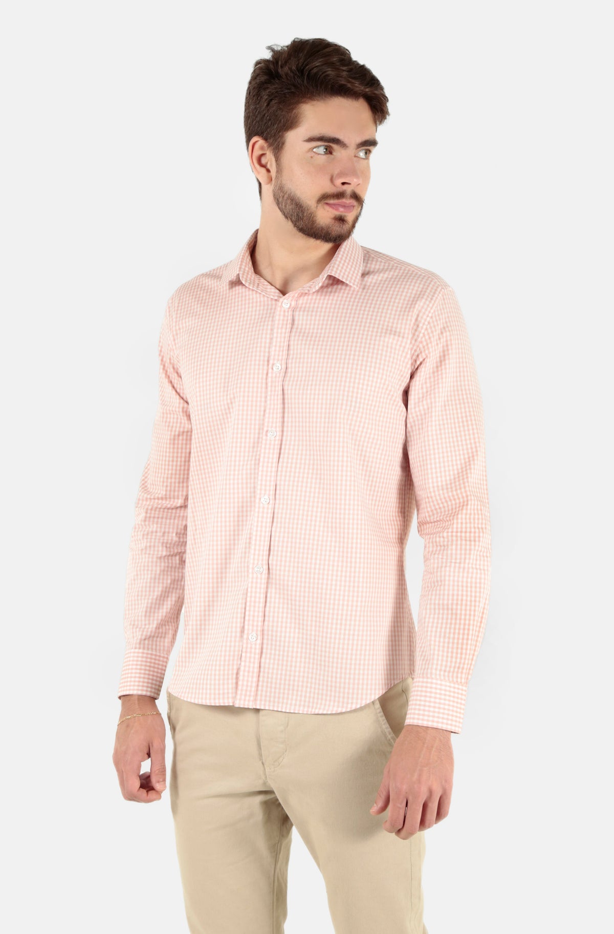 CAMISA SOCIAL SLIM FIT MANGA LONGA XADREZ