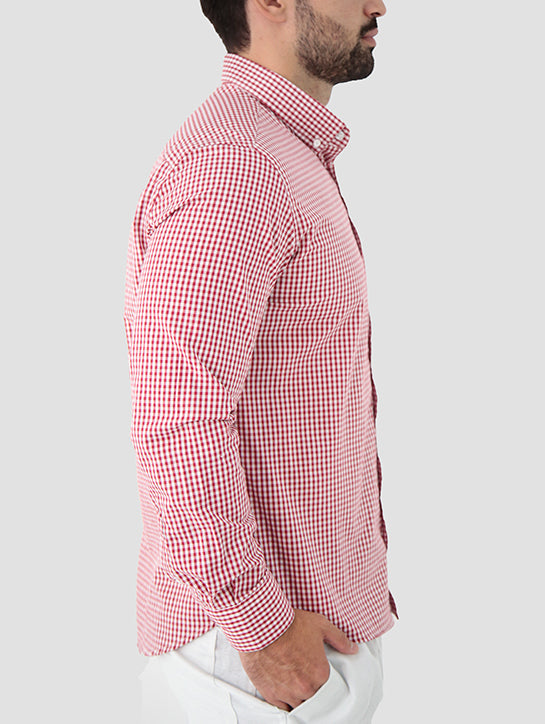 CAMISA SOCIAL SLIM FIT MANGA LONGA XADREZ