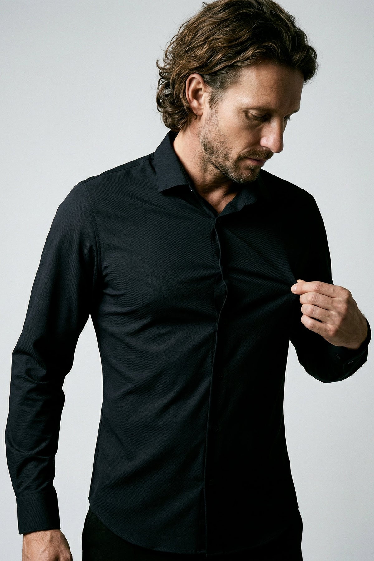 CAMISA TECH POLIAMIDA TWILL