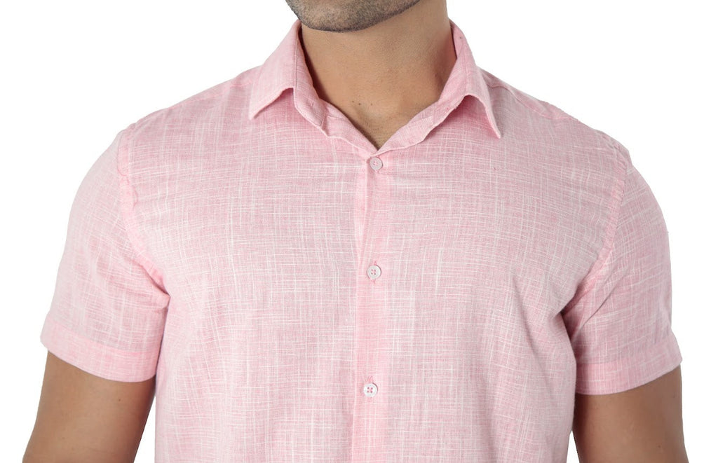 CAMISA MANGA CURTA SLIM FIT FLAMÊ