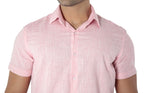 CAMISA MANGA CURTA SLIM FIT FLAMÊ