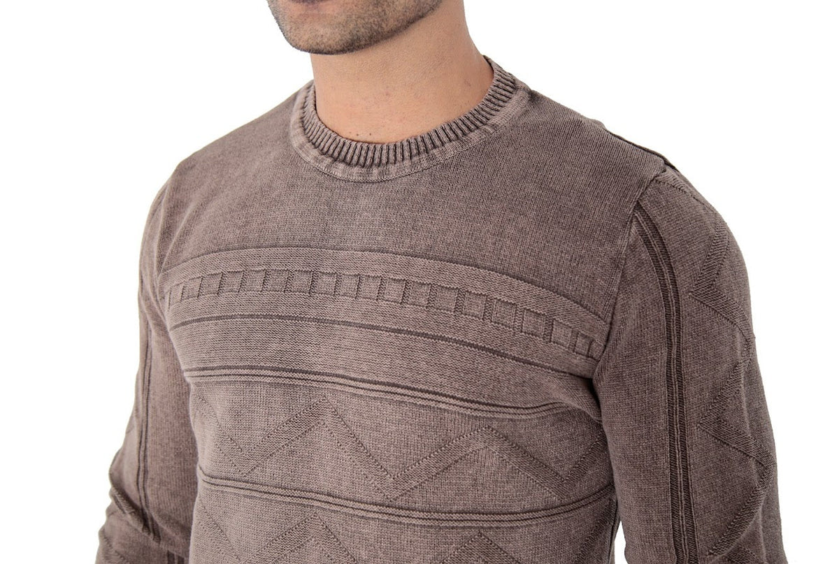 SUÉTER TRICOT 3D ESTONADO PIEMONTE