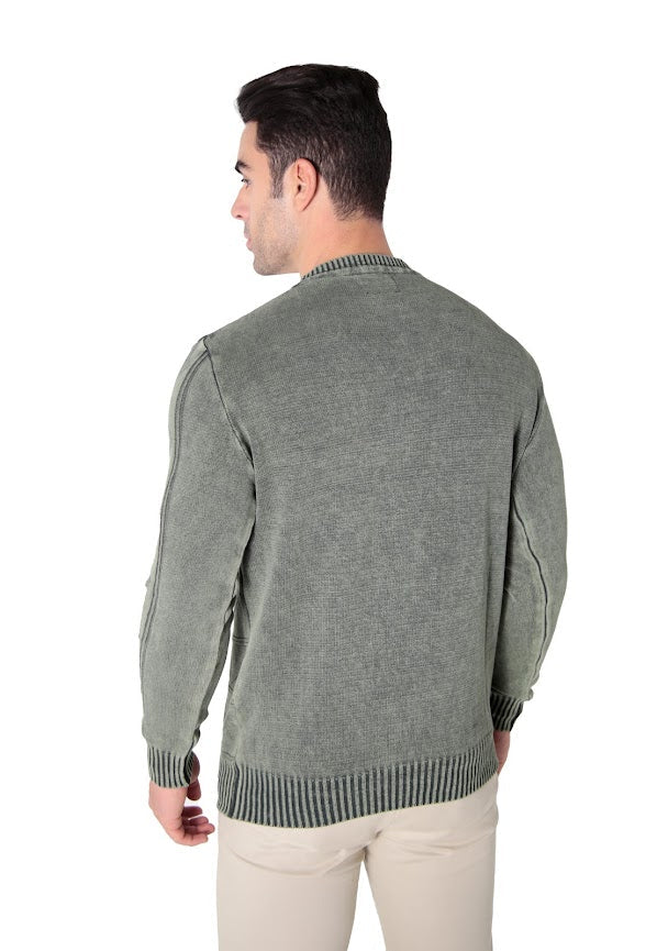 SUÉTER TRICOT 3D ESTONADO PIEMONTE