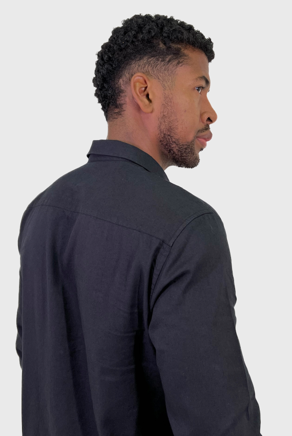CAMISA MANGA LONGA LINHO SLIM FIT
