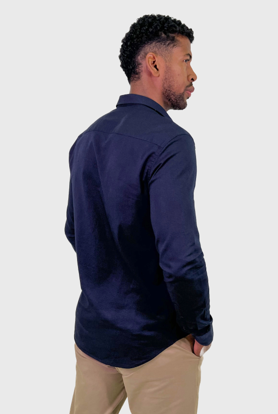CAMISA MANGA LONGA LINHO SLIM FIT