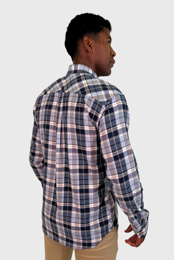 CAMISA XADREZ FLANELA OVERSHIRT MANGA LONGA