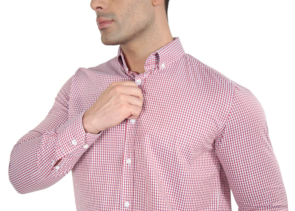 CAMISA SOCIAL SLIM FIT MANGA LONGA XADREZ