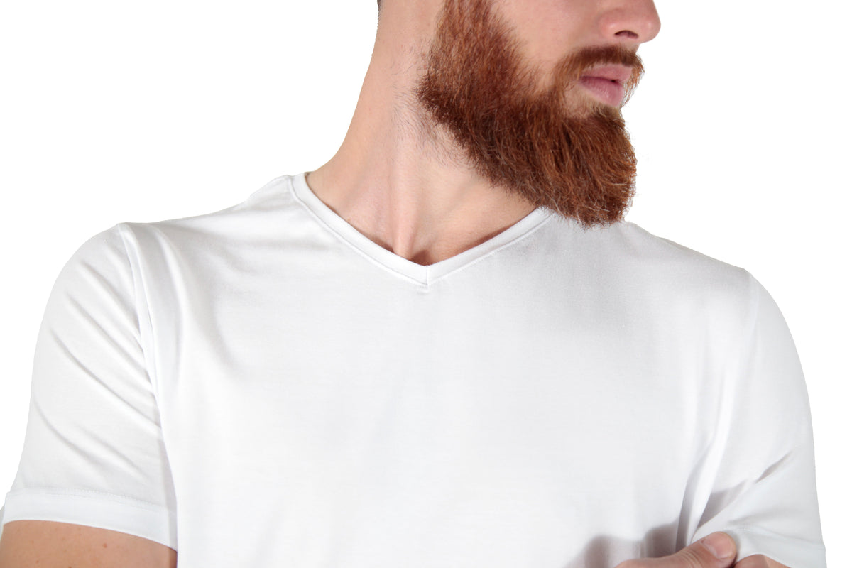 CAMISETA PREMIUM ALGODÃO EGÍPCIO GOLA V