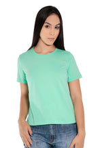 CAMISETA FEMININA BABY LONG GOLA REDONDA