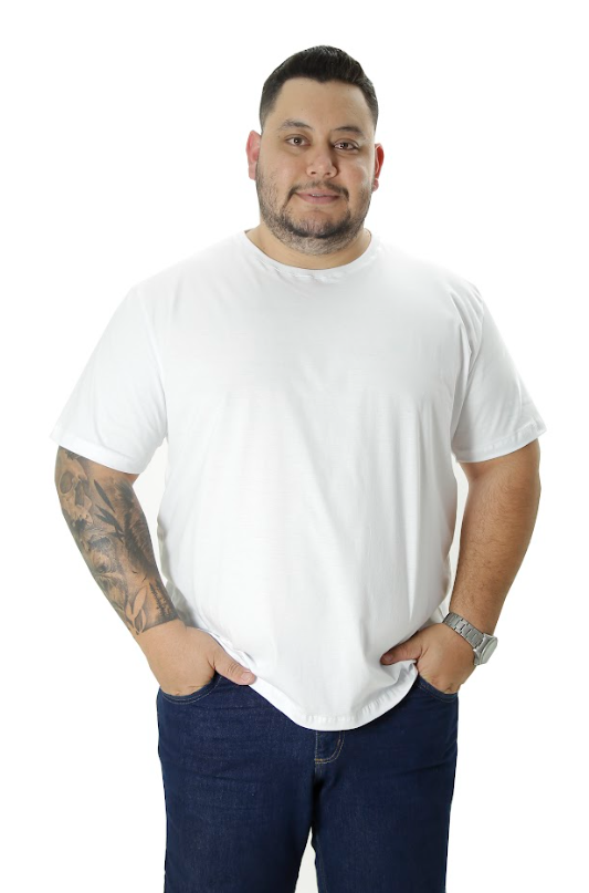 CAMISETA PIMA PLUS SIZE