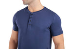 CAMISETA HENLEY EGÍPCIO GOLA PADRE
