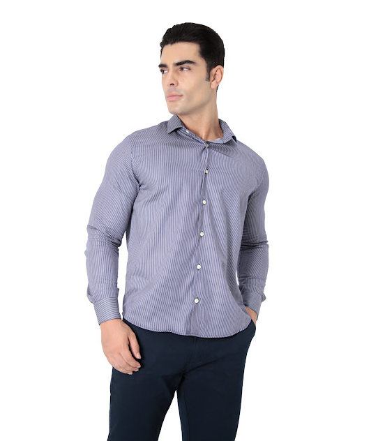 CAMISA SLIM FIT ALGODÃO EGÍPCIO