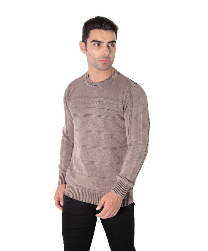 SUÉTER TRICOT 3D ESTONADO PIEMONTE
