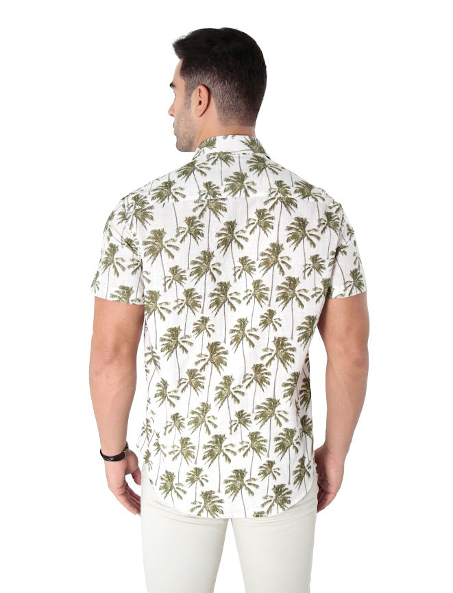 CAMISA MANGA CURTA SLIM FIT FLAMÊ