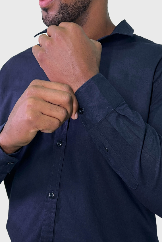 CAMISA MANGA LONGA LINHO SLIM FIT