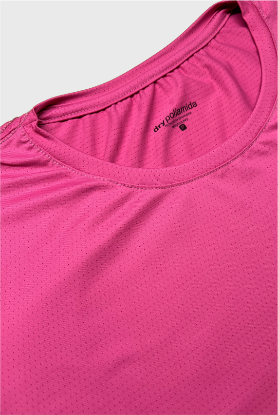 CAMISETA FITNESS DRY POLIAMIDA