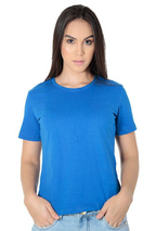 CAMISETA FEMININA BABY LONG GOLA REDONDA