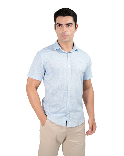 CAMISA MANGA CURTA SLIM FIT FLAMÊ
