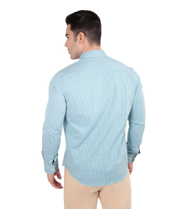 CAMISA SOCIAL SLIM FIT MANGA LONGA XADREZ
