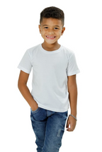 CAMISETA GOLA REDONDA BÁSICA INFANTIL