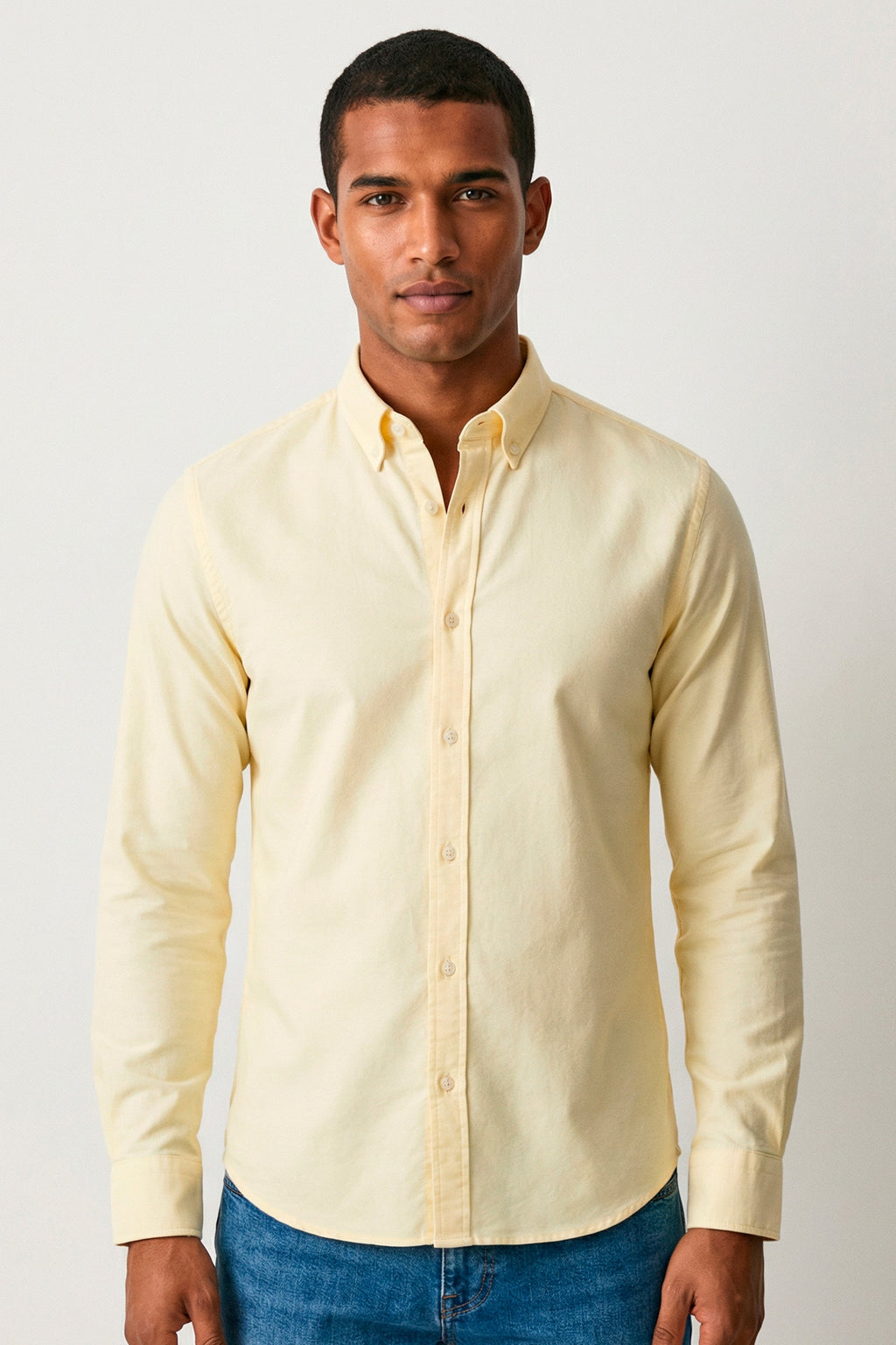 CAMISA MANGA LONGA SLIM FIT OXFORD BUTTON DOWN
