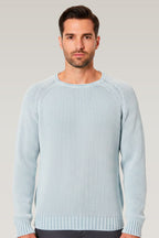 SUÉTER TRICOT RAGLAN GOLA O