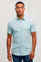 CAMISA MANGA CURTA  SLIM FIT BÁSICA