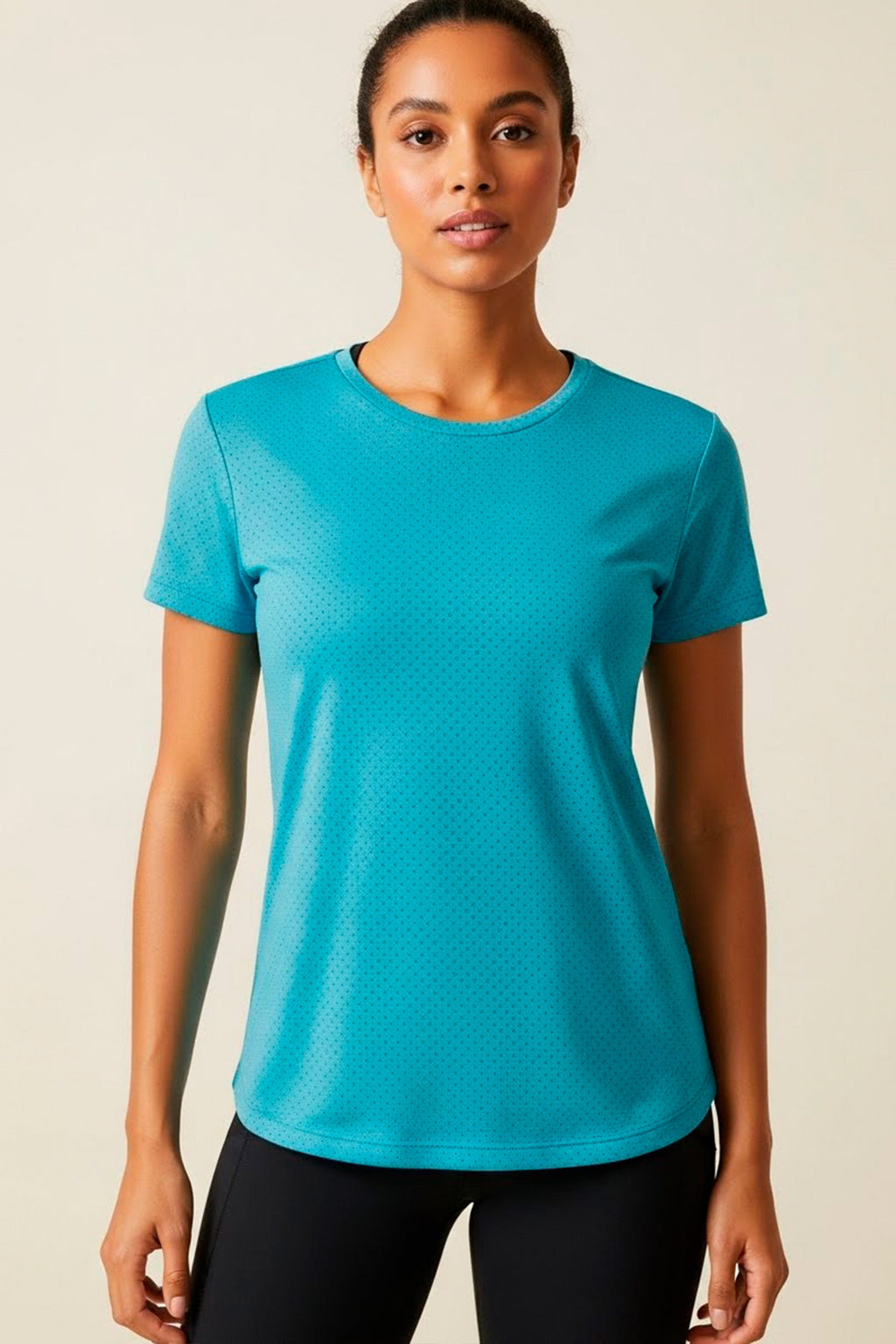 CAMISETA FEMININA FITNESS DRY POLIAMIDA