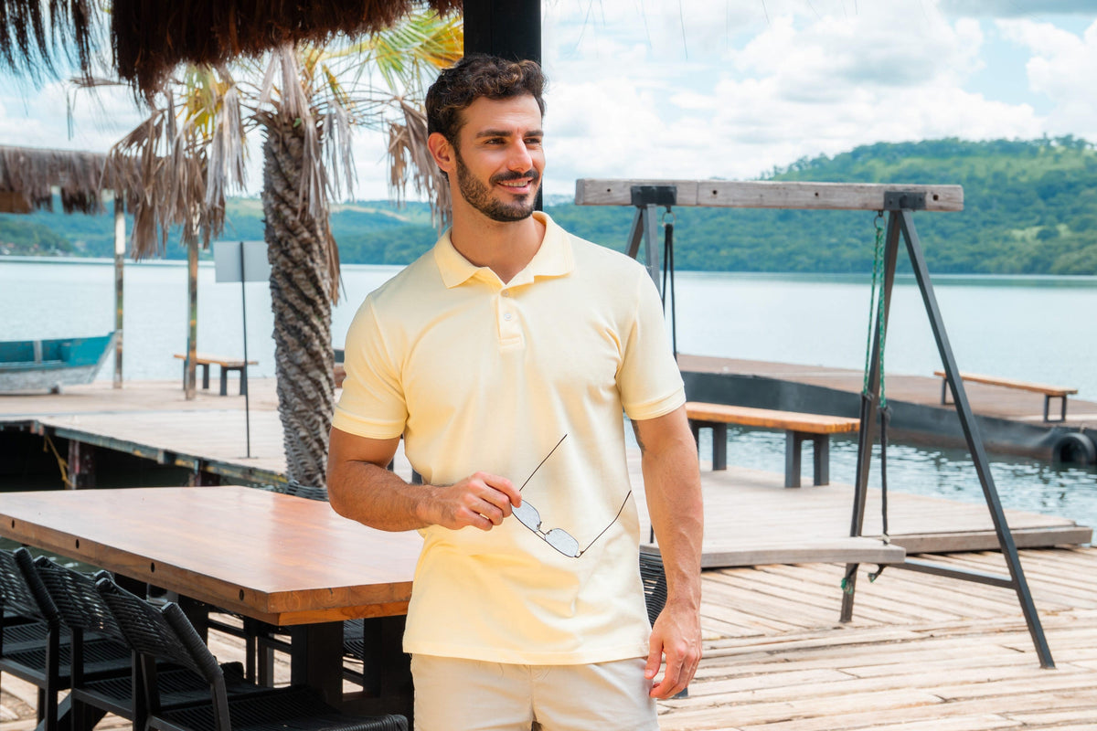 POLO PIQUET GOLD CONTINUA