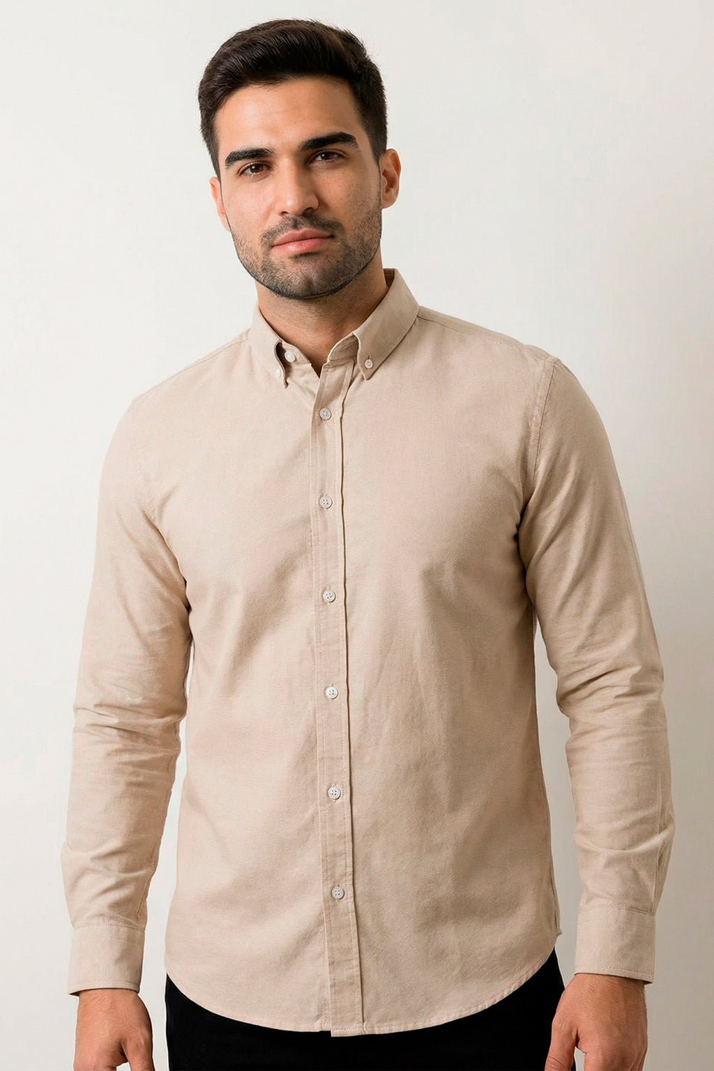 CAMISA MANGA LONGA SLIM FIT OXFORD BUTTON DOWN