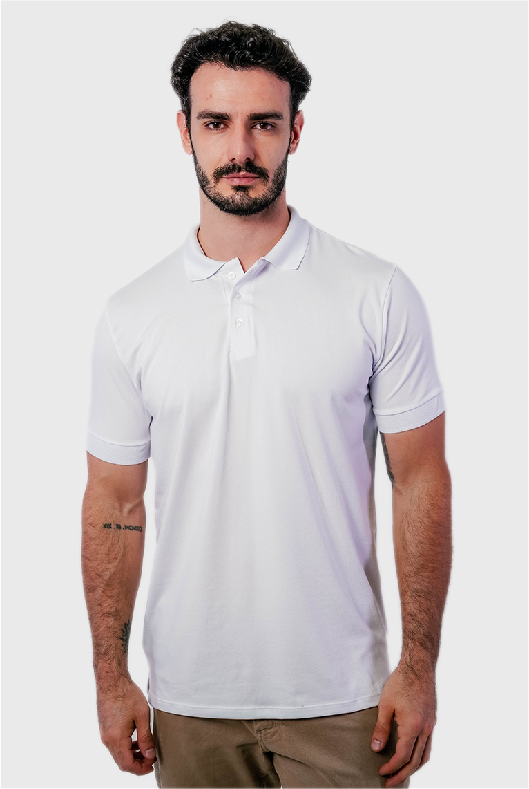 POLO PIMA COM ELASTANO