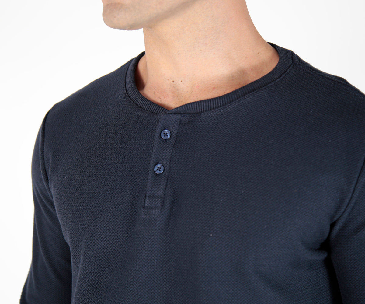 CASACO HENLEY TEXTURA