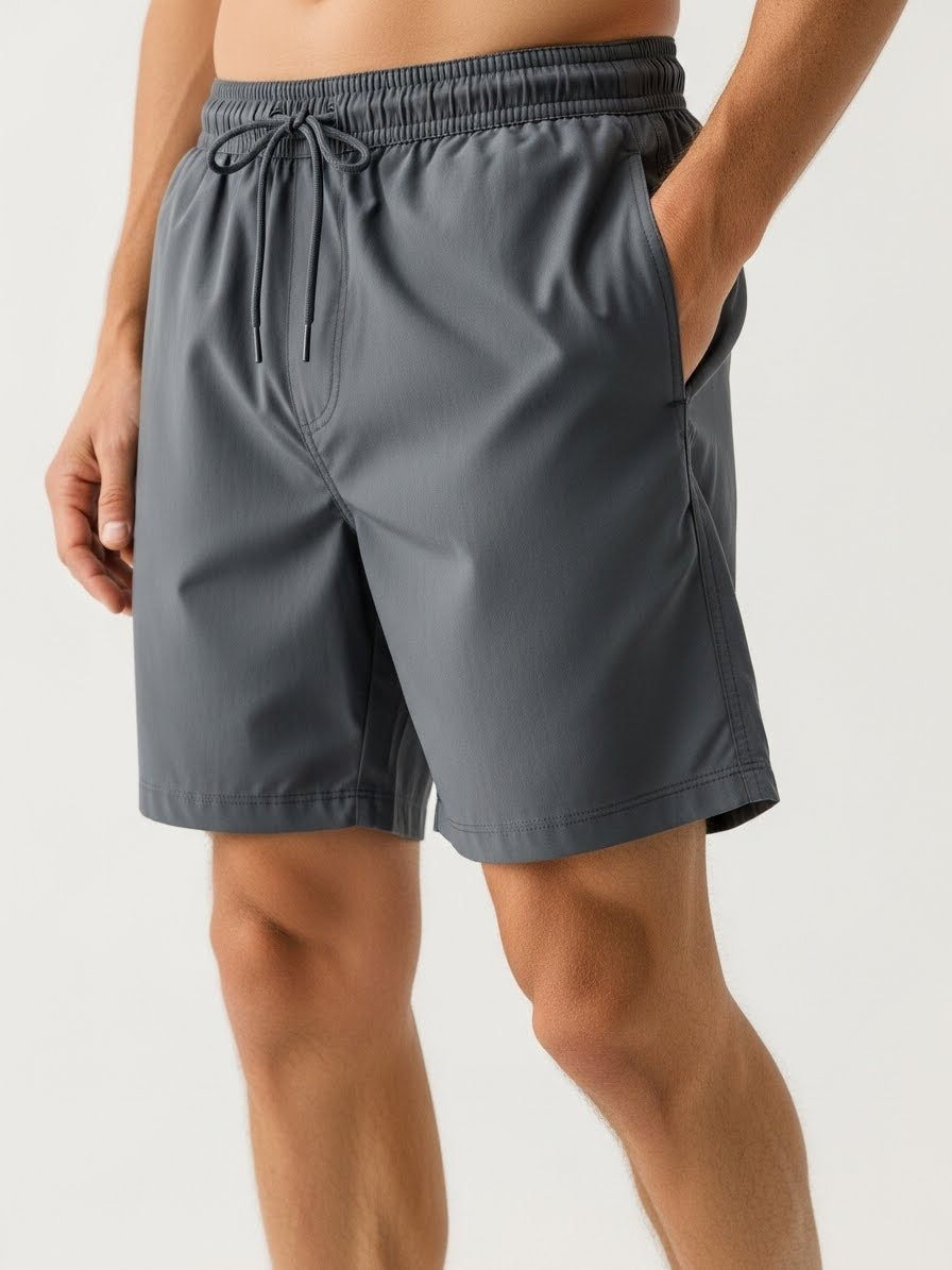 SHORT PRAIA LISO GOLD