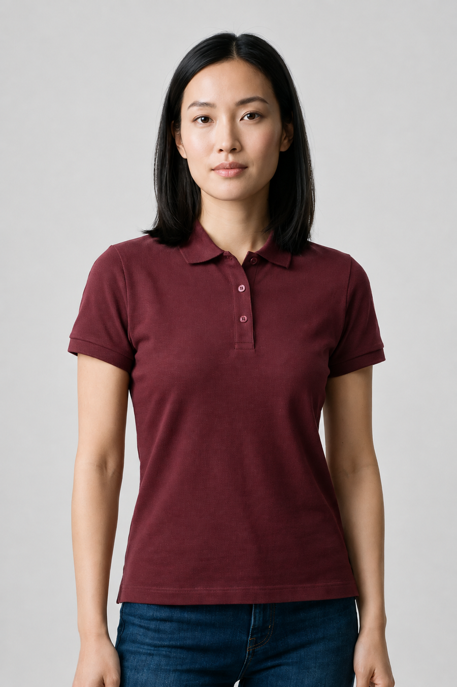 POLO PIQUET PIMA FEMININA