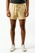 SHORT LINHO NATURAL