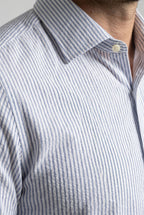 CAMISA SLIM FIT MANGA LONGA TEXTURA