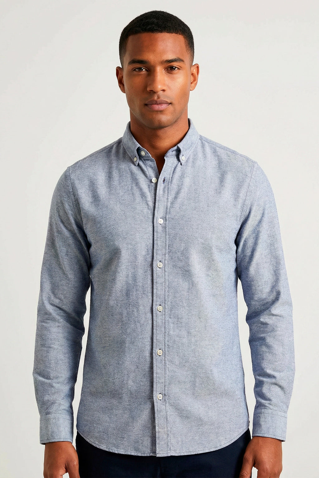 CAMISA MANGA LONGA SLIM FIT OXFORD BUTTON DOWN