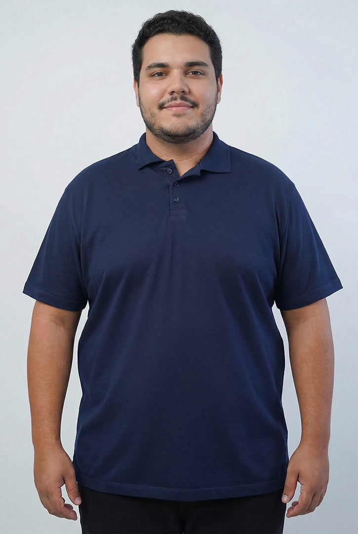 POLO PIQUET PIMA PLUS SIZE