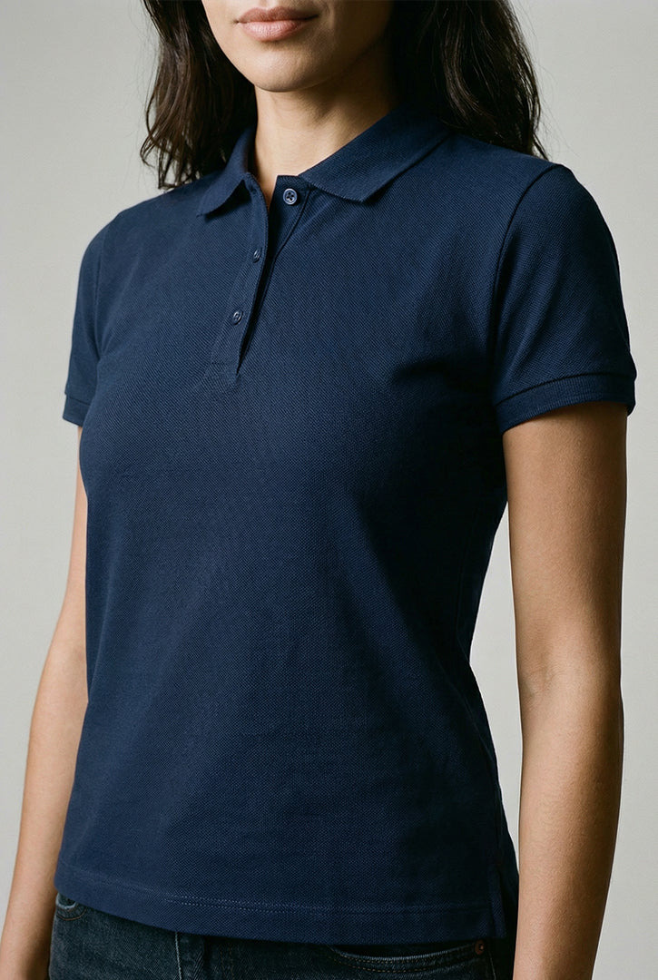 POLO PIQUET PIMA FEMININA