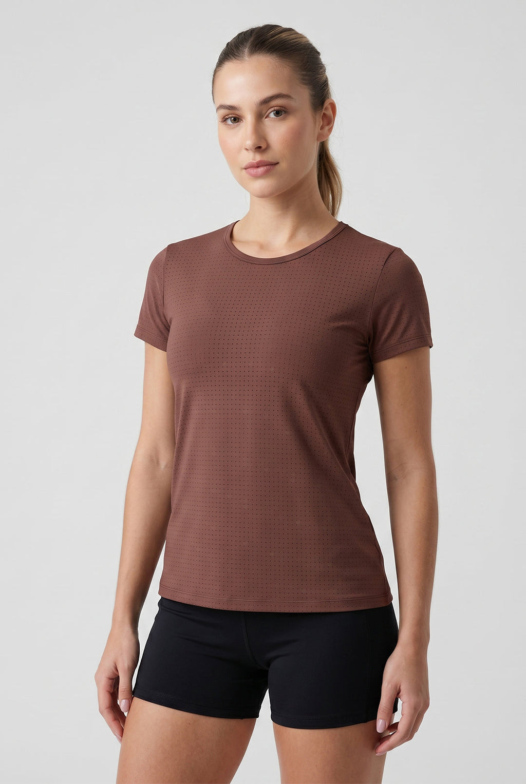 CAMISETA FEMININA FITNESS DRY POLIAMIDA