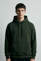 MOLETOM HODDIE CANGURU LISO FELPADO 2 CABOS