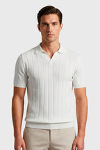 POLO TRICOT V CANELADA