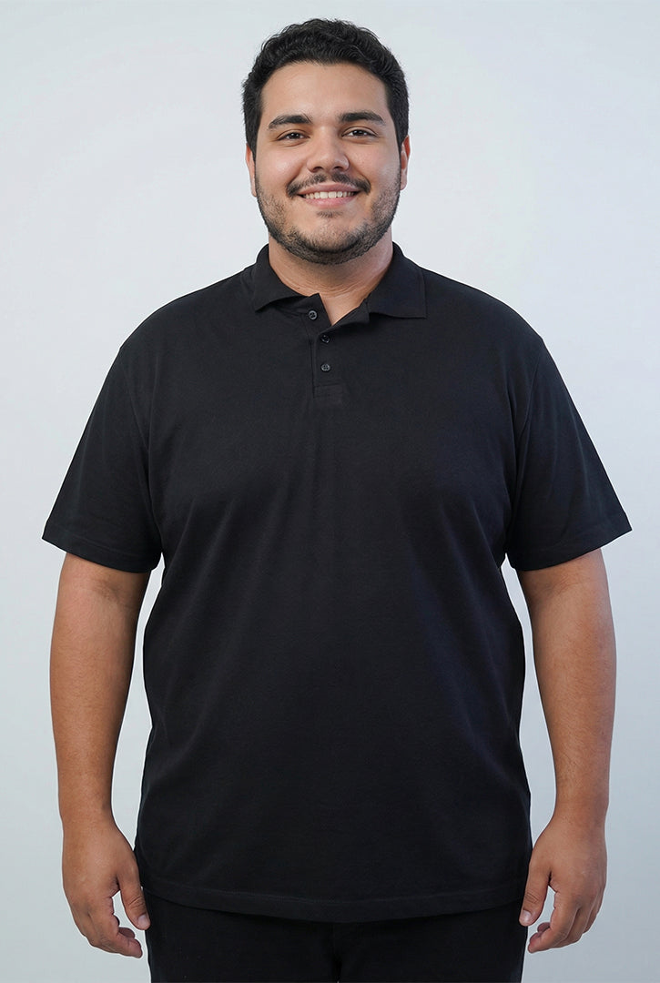 POLO PIQUET PIMA PLUS SIZE