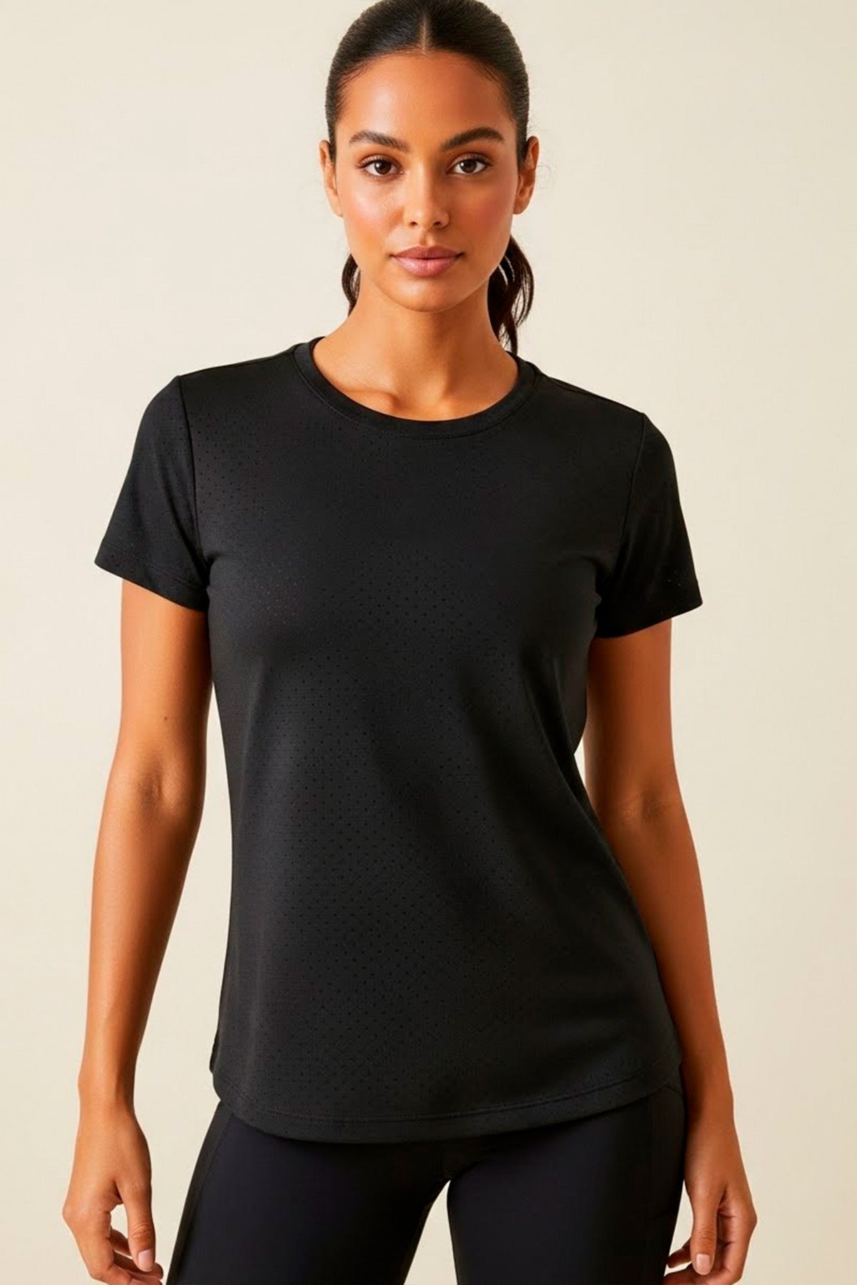 CAMISETA FEMININA FITNESS DRY POLIAMIDA
