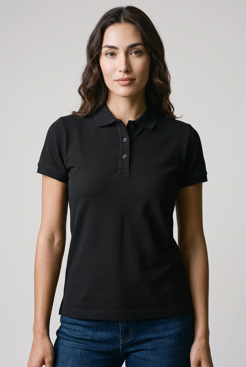 POLO PIQUET PIMA FEMININA